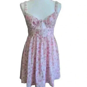 NWT THATSSOFETCH Meznin Pink Floral Dress Size 6​